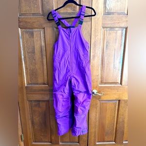 Lands end snow pants bib